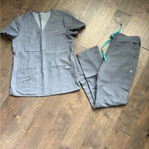 Figs Graphite Scrub Set - Pant & Top TW200R